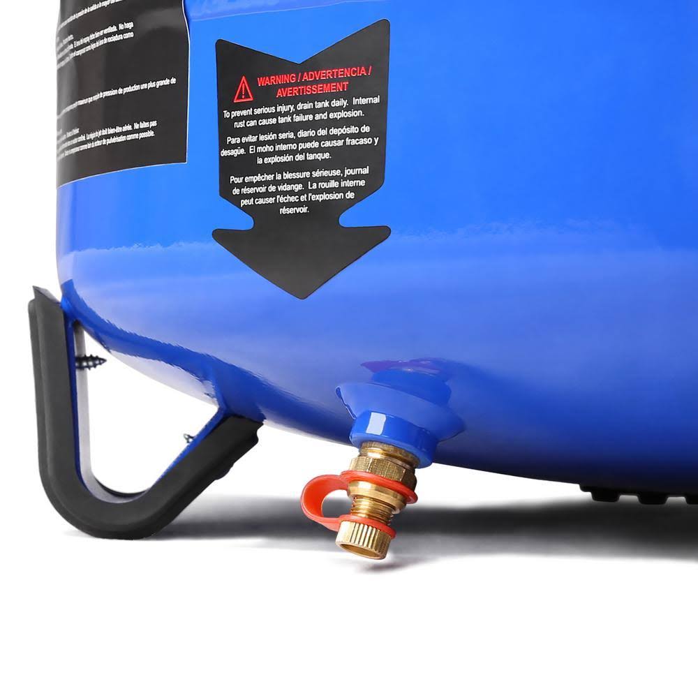 6 gal. Portable Electric 150 PSI Oil-Free Pancake Air Compressor N3235