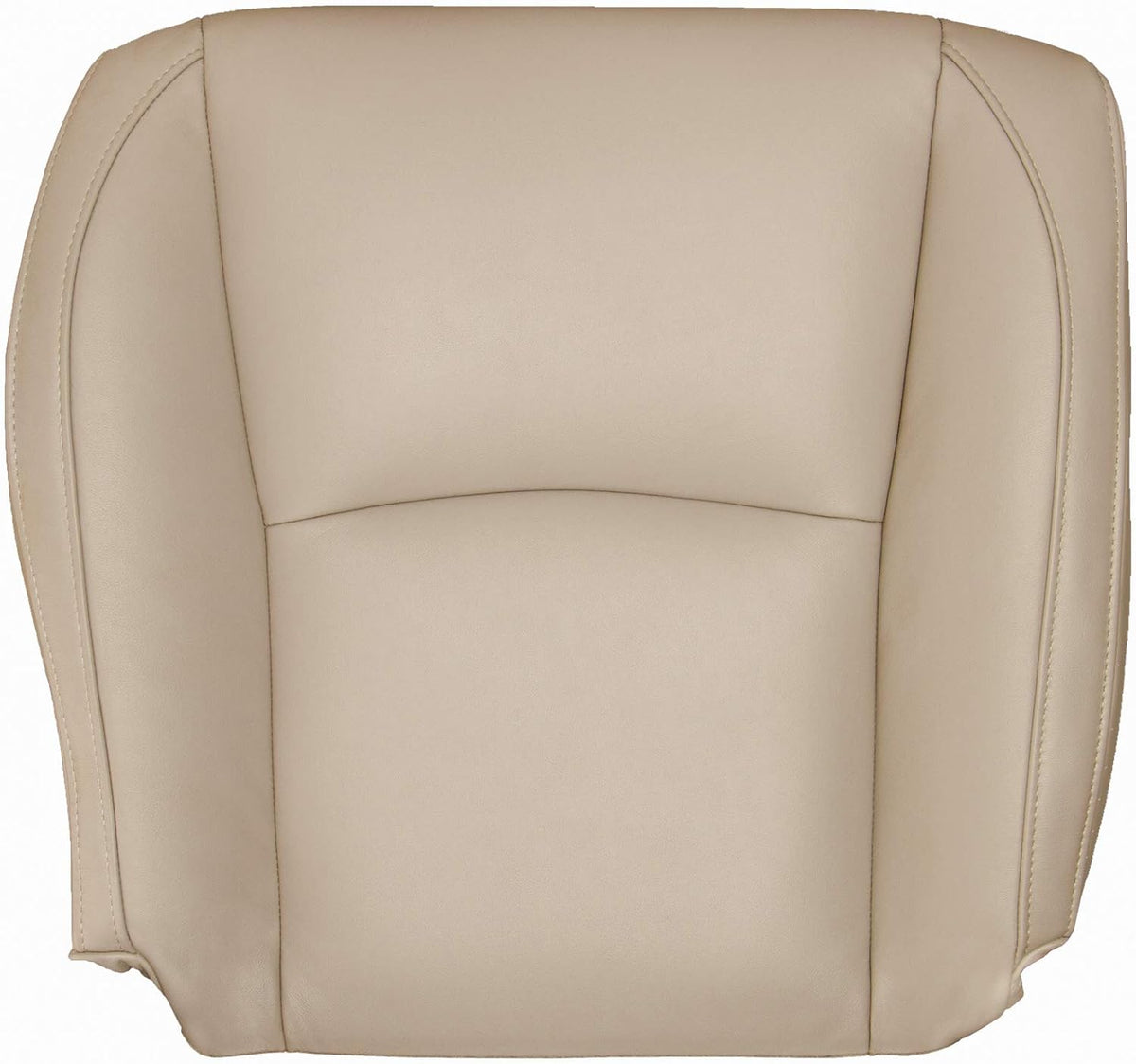 Passenger Bottom Replacement Leather Seat Cover Dark Gray O774