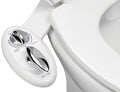 Self-Cleaning Dual Nozzle Non-Electric Bidet Attachment (Blue) T5843