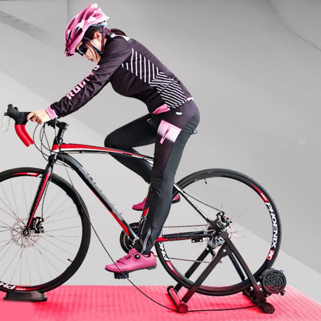 Black Magnetic Folding Bike Trainer Stand A7448