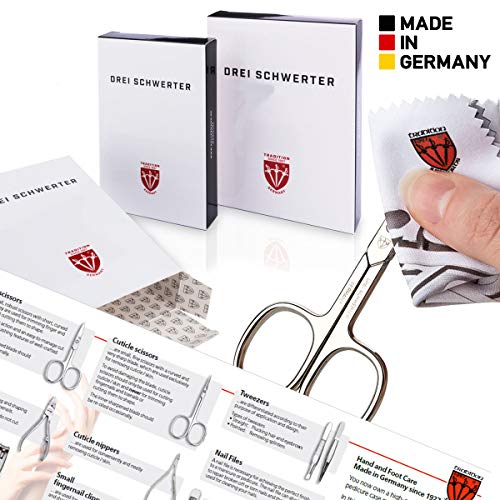 Manicure Pedicure Kit Set with Genuine Leather Case D1490