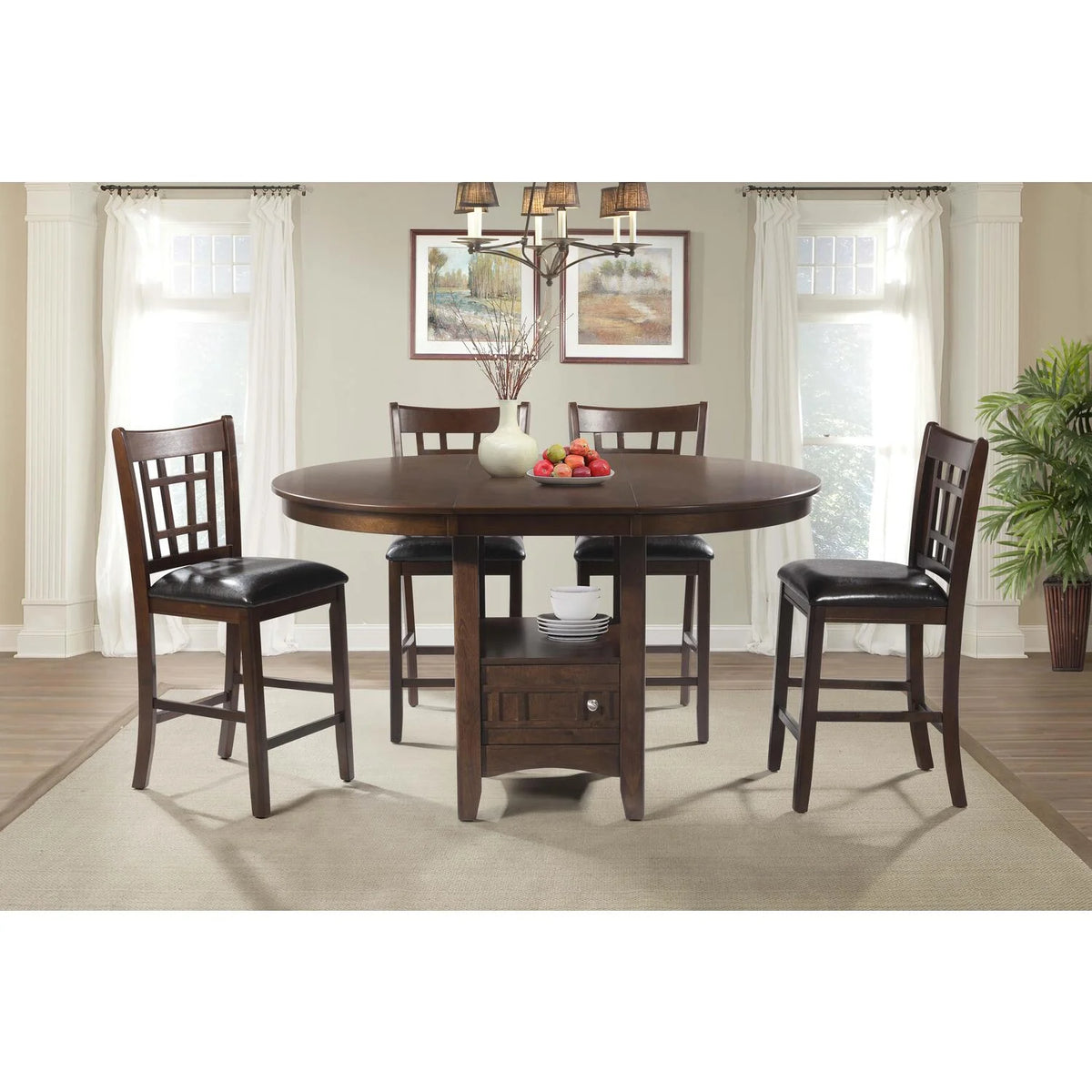 24" Counter Stool Set of 2 A4071