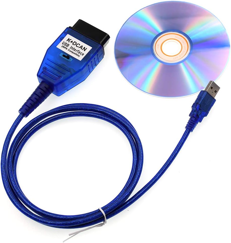 K+DCAN Diagnostic Cable with Switch F311