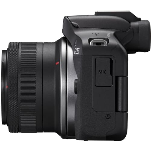 Black Mirrorless Camera with 18-45mm Lens Q667114