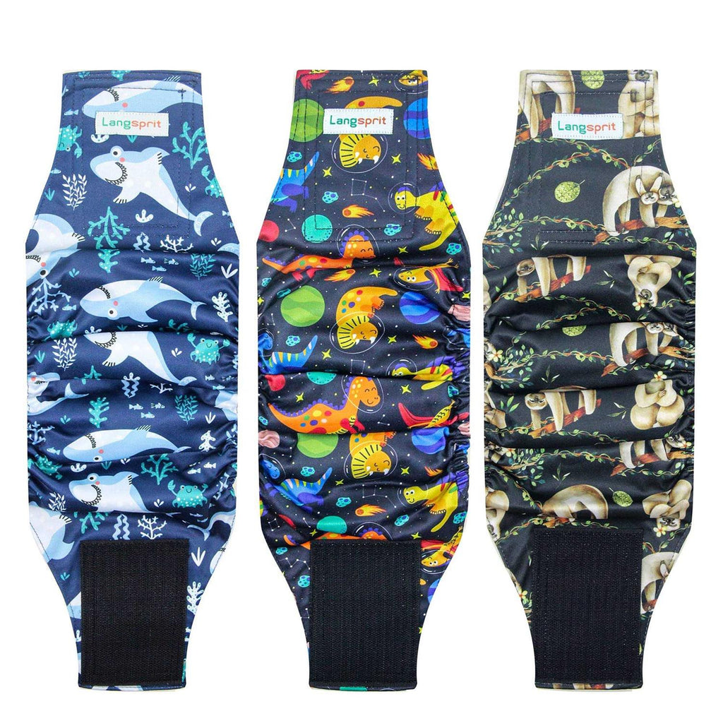 Male Washable Dog Belly Bands W129