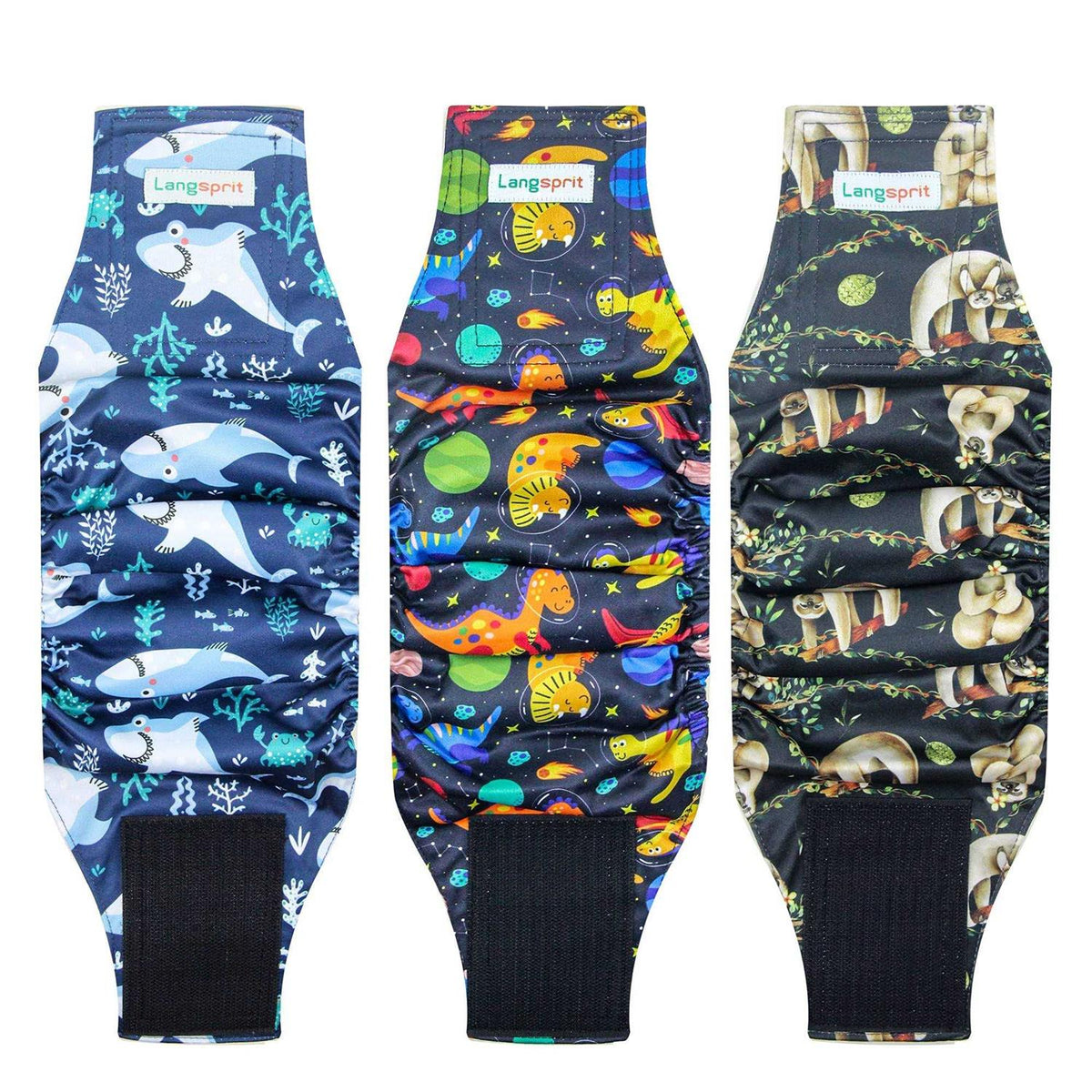 Male Washable Dog Belly Bands W129