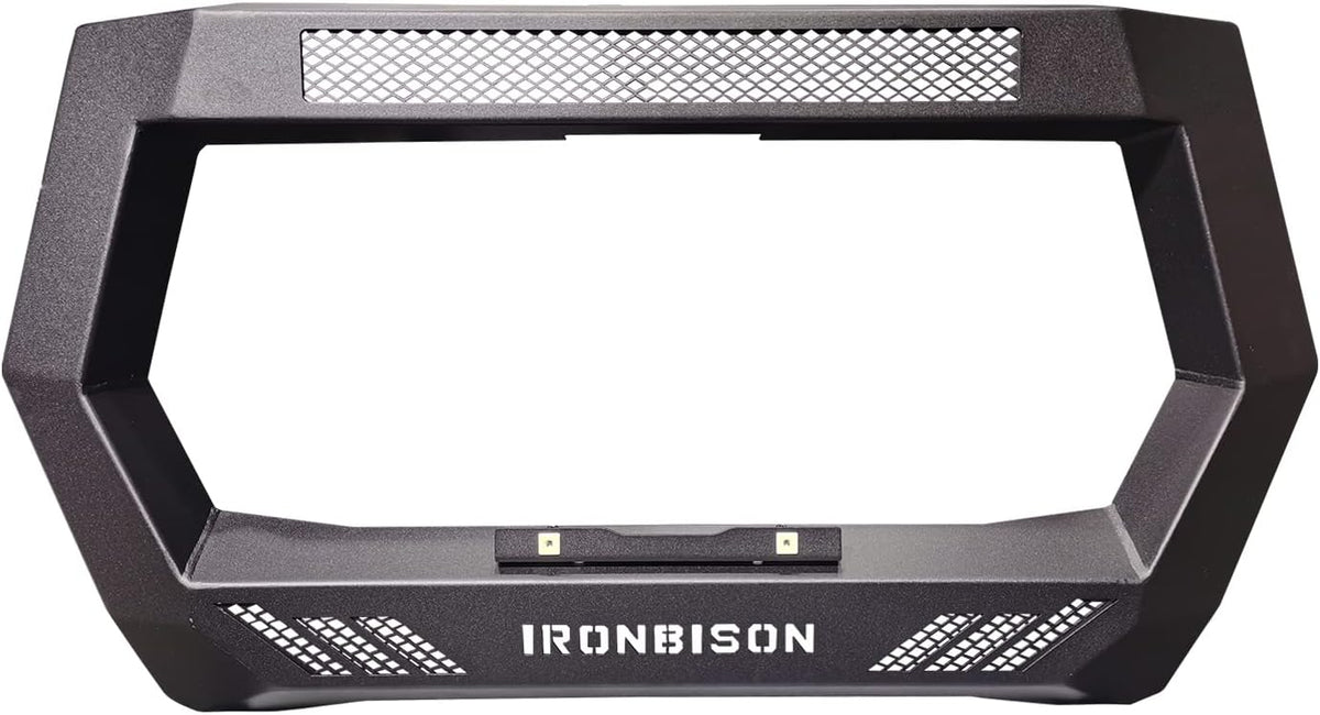 Black Front Bumper Brush Grille Guard V1345