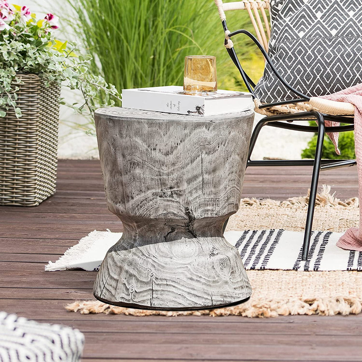 Outdoor Concrete Side Table M479675