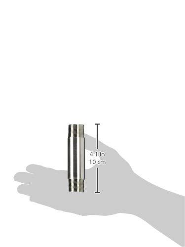 3/4x22 Brass Vertical Drop Ceiling Nipple - Satin Nickel T896139