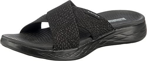 Metallic Mesh Slide Sandal A31175