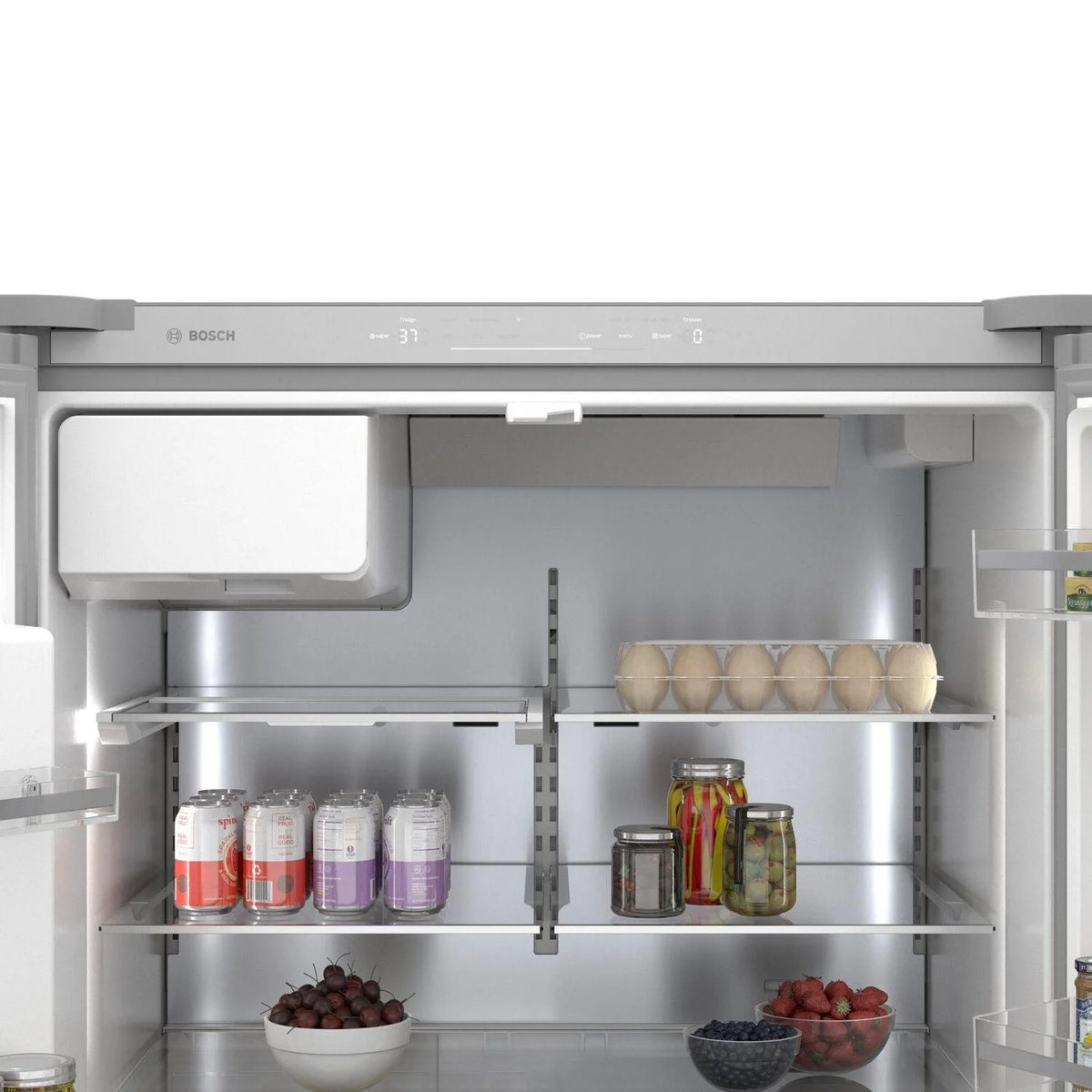 French Door Freestanding Refrigerator Stainless Steel B306246