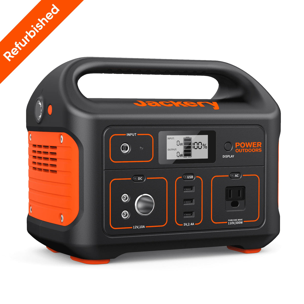 Portable Power Station 550 Wh Lithium-ion Battery 500W Output P188540
