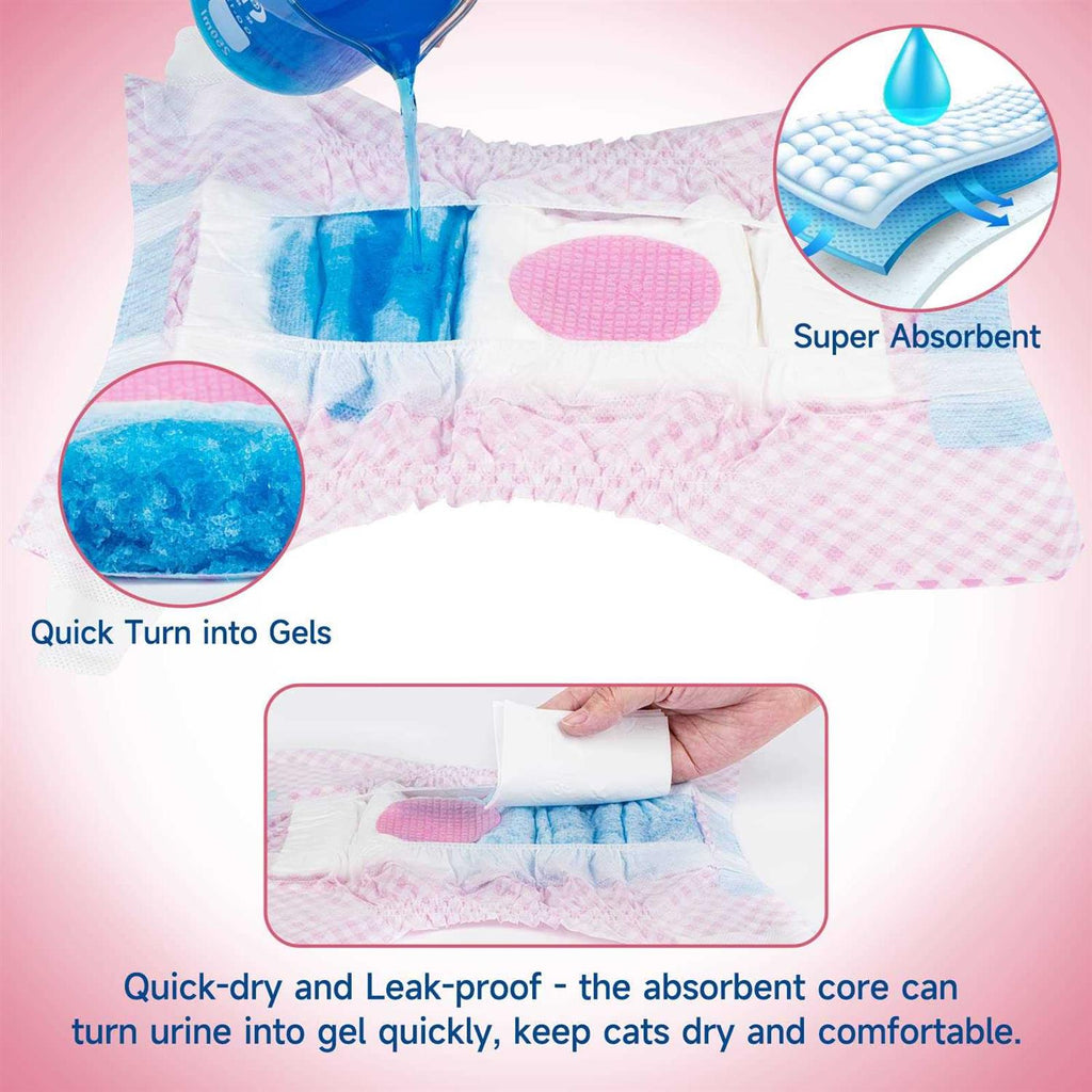 Soft Female Disposable Dog Diapers B493