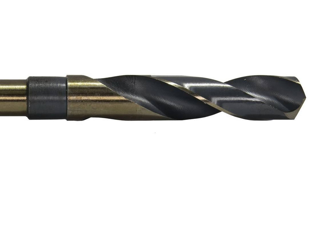 9/16 inch-1 inch 5 Piece HSS Black & Gold Reduced Shank Drill Bit Set Y644569