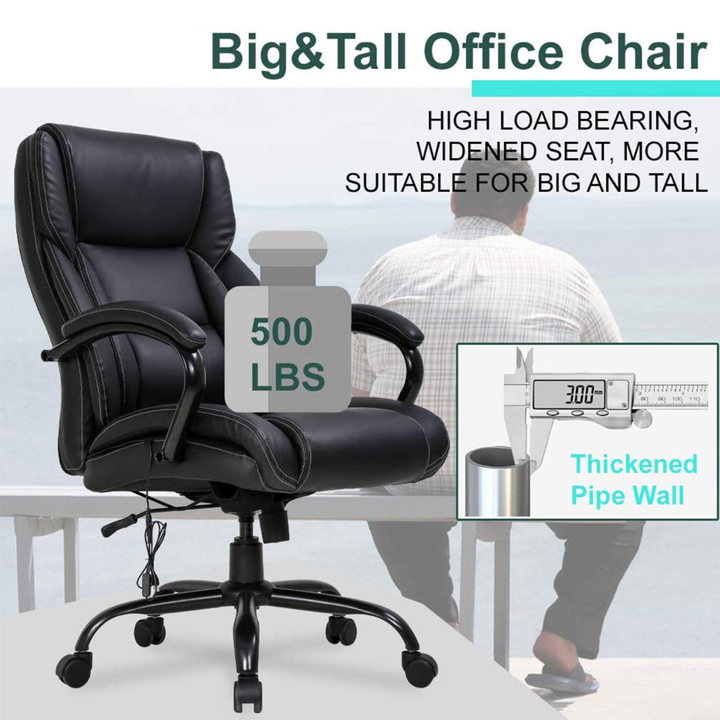 Black High Back PU Leather Executive Office Chair D59085