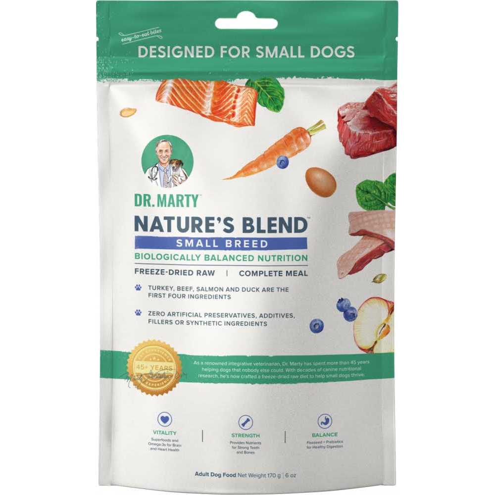 Freeze Dried Raw Nature's Blend Small Breed Dog Food K5482
