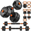 44LB 4 in 1 Adjustable Weight Dumbbell Set K4717