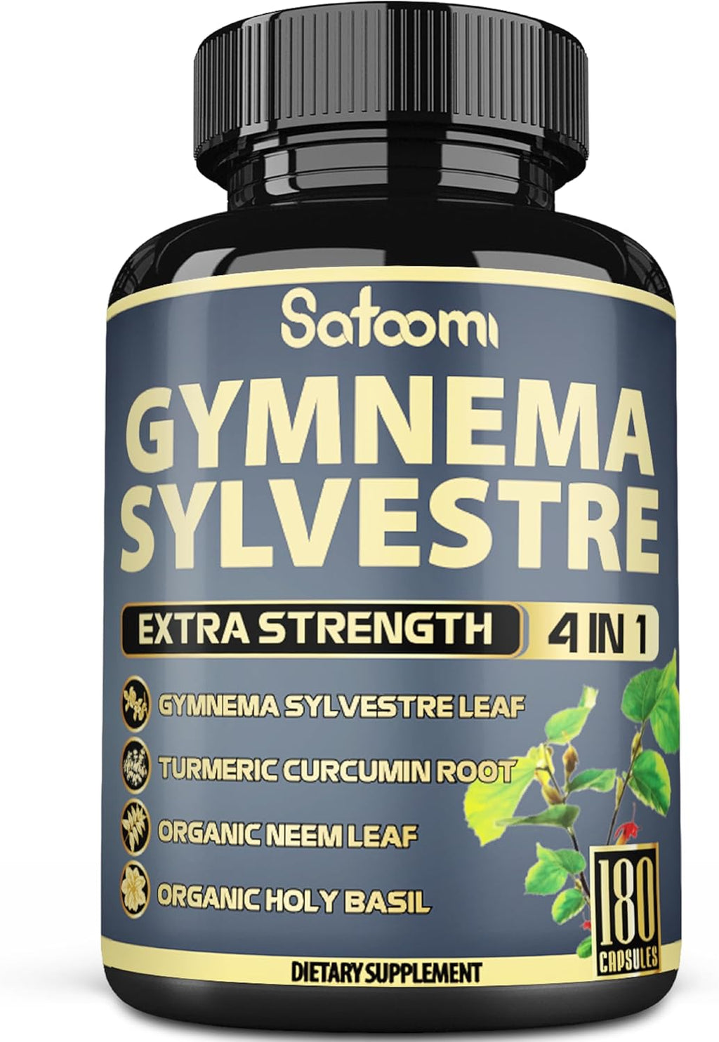 180 Capsules Gymnema Sylvestre Capsules Extract O840943