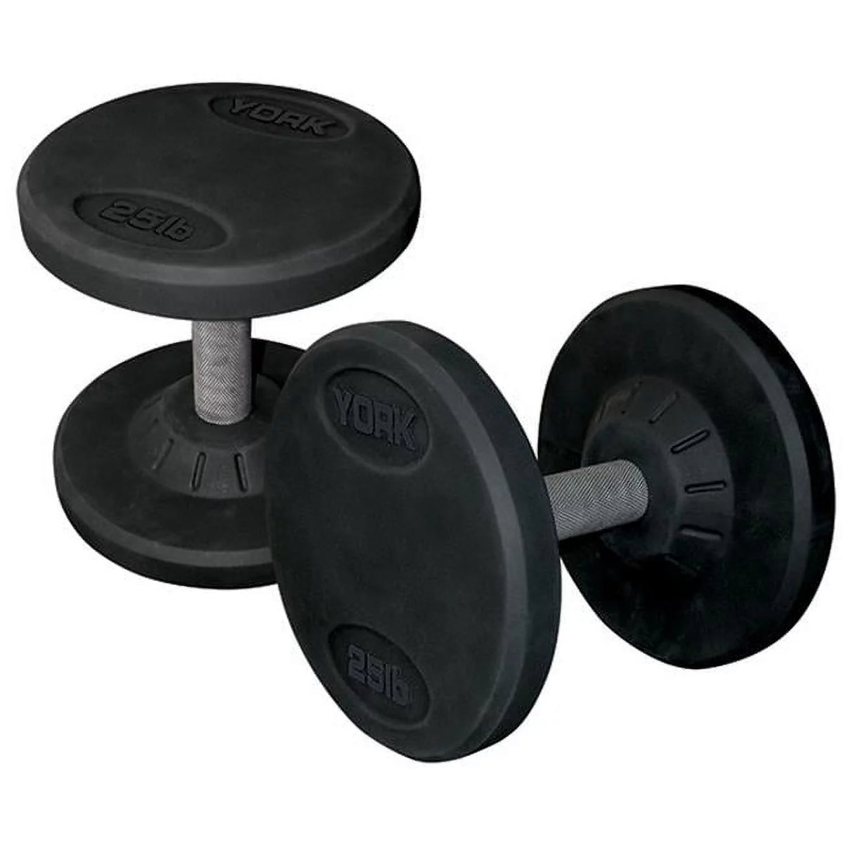 Rubber Pro Style Dumbbell 55 lbs T93767
