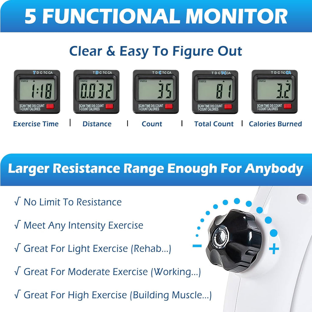 Mini Exercise Bike with LCD Display D3483