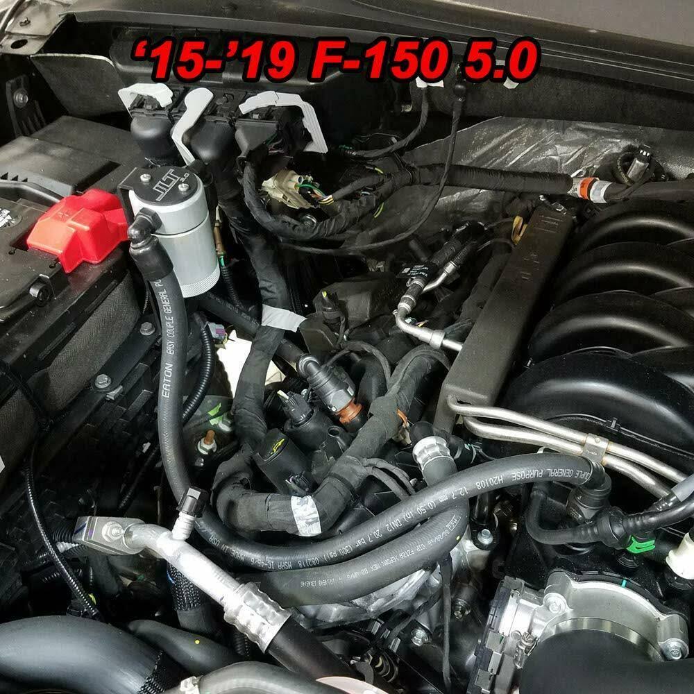 F150 Passenger Side Oil Separator Silver Y86320