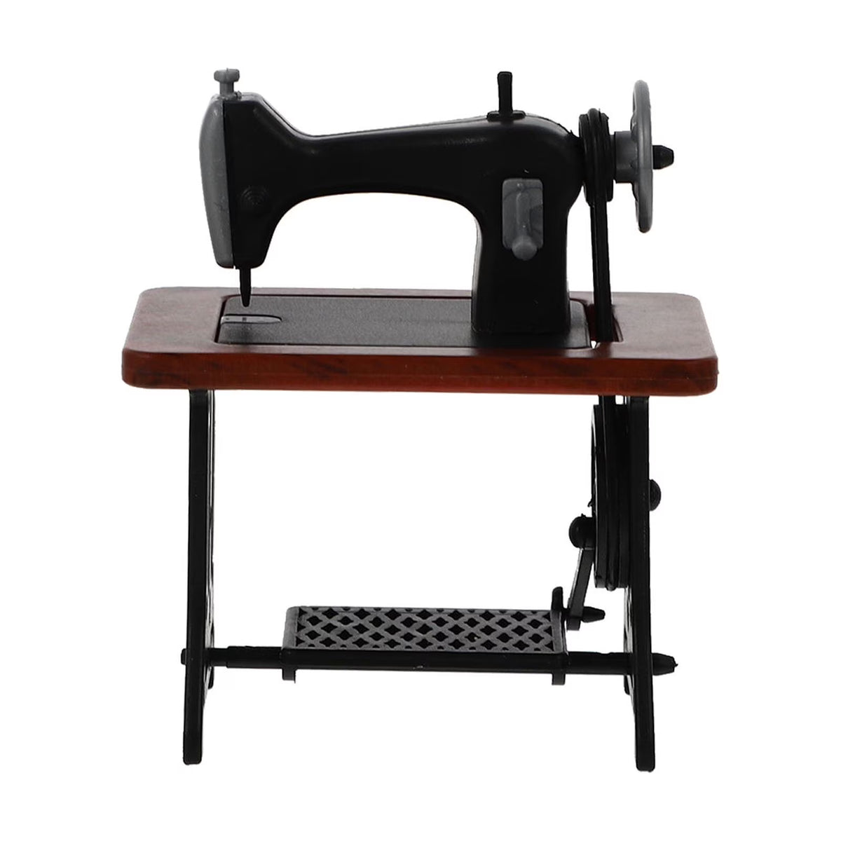 Miniature Wooden Dollhouse Furniture Sewing Machine B207807