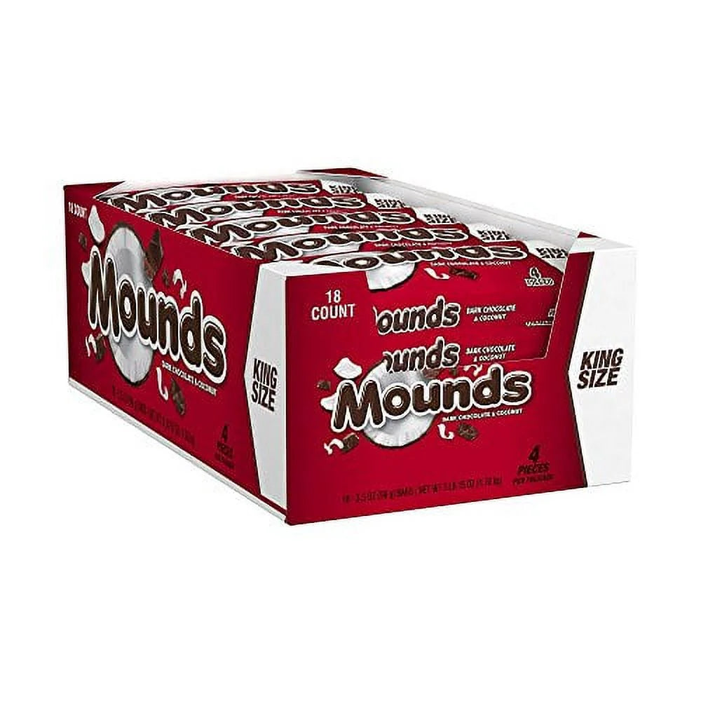 King Size Candy Bars Pack of 18 N9202