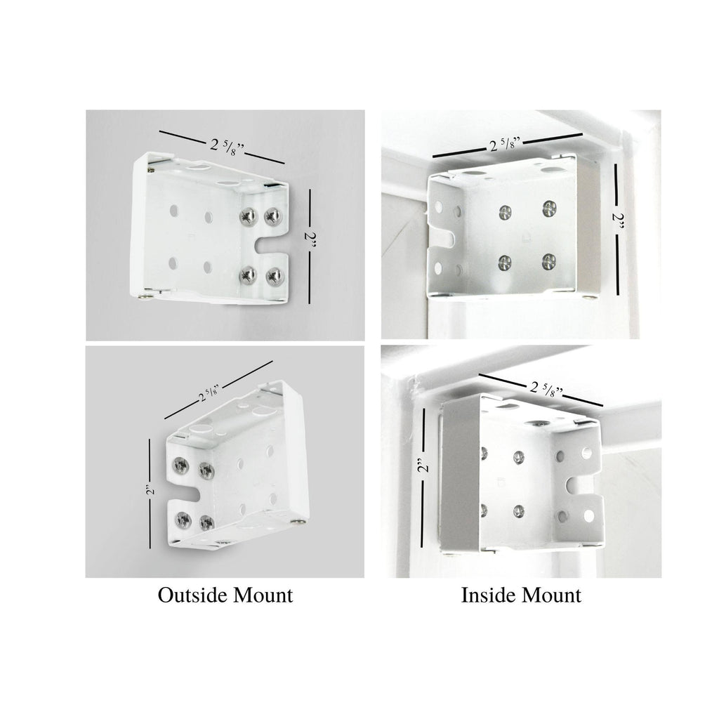 White Cordless Faux Wood Blind X71626