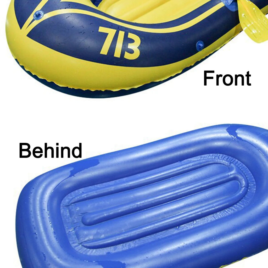 Double Kayak Inflatable Raft with Foot Pump Paddle Repair Kit A3065