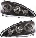 Pair Headlights Assembly Unit J306