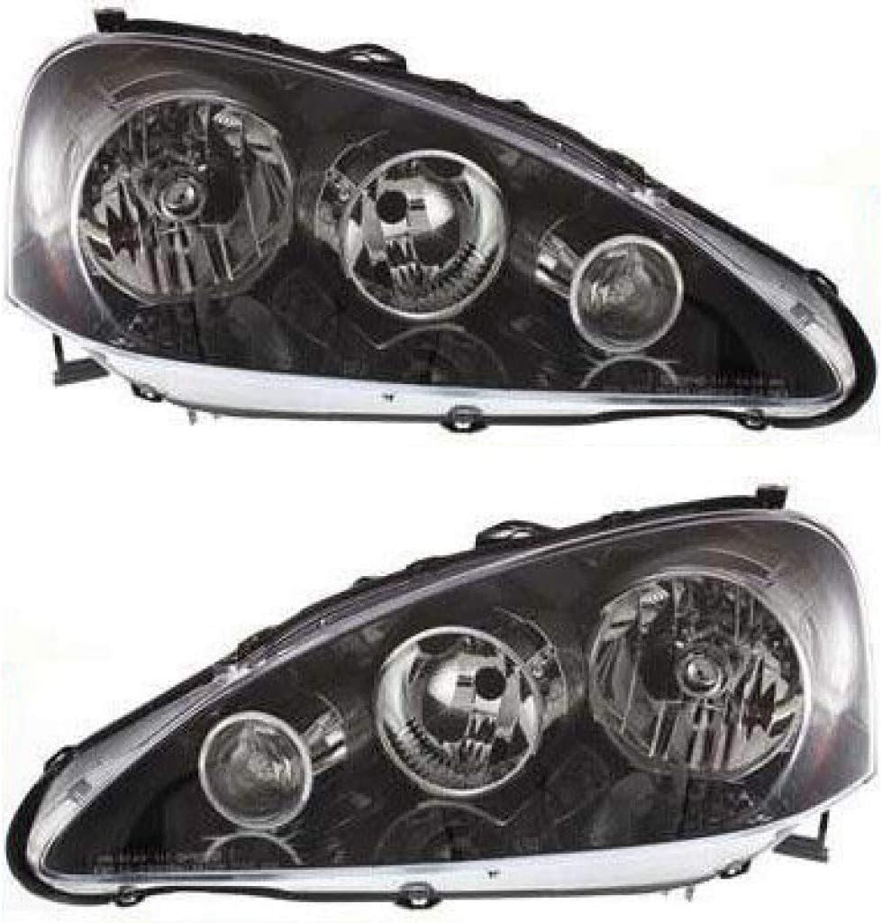 Pair Headlights Assembly Unit J306