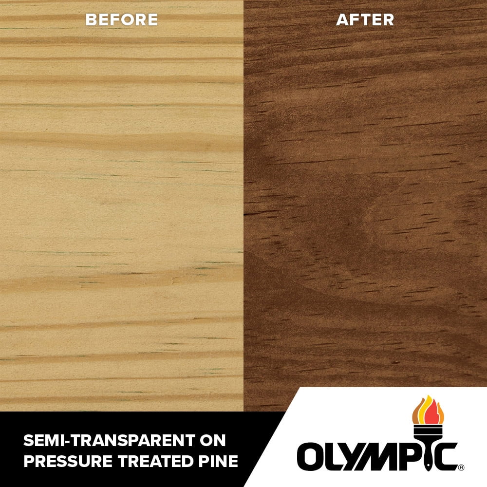5 gal. Teak Semi-Transparent Exterior Stain and Sealer C4328