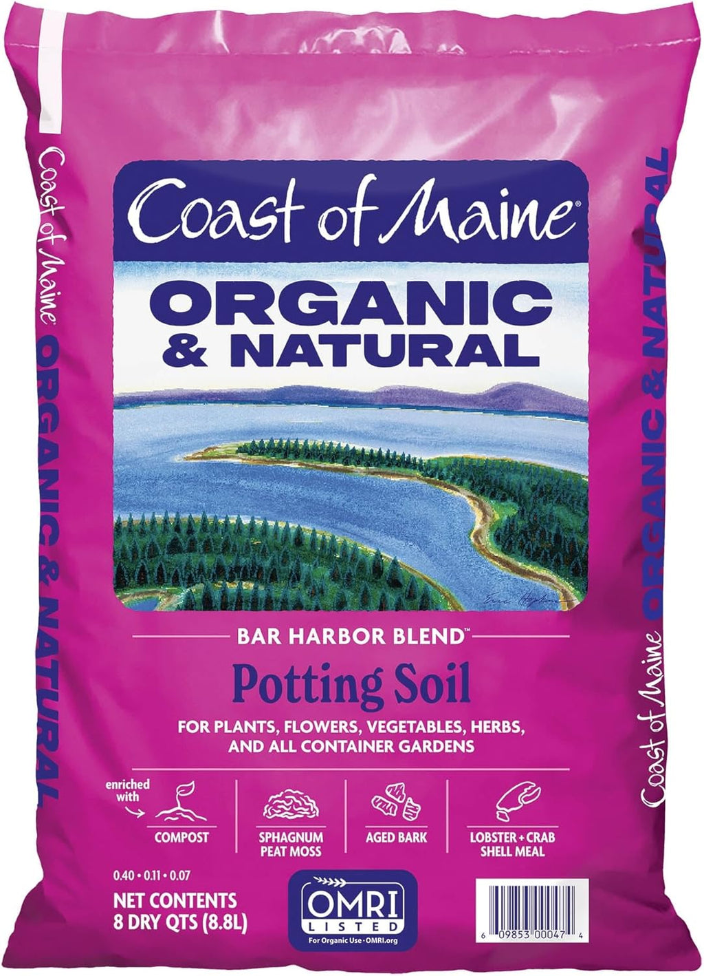 Organic Potting Soil 8qt F54562