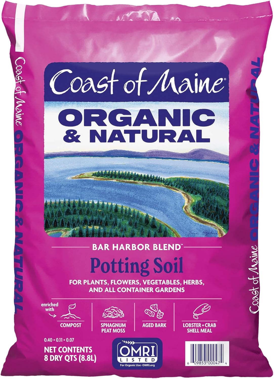 Organic Potting Soil 8qt F54562