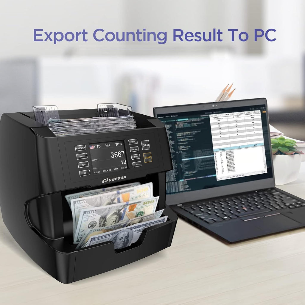 Business Grade Mixed Denomination Money Counter Machine X103