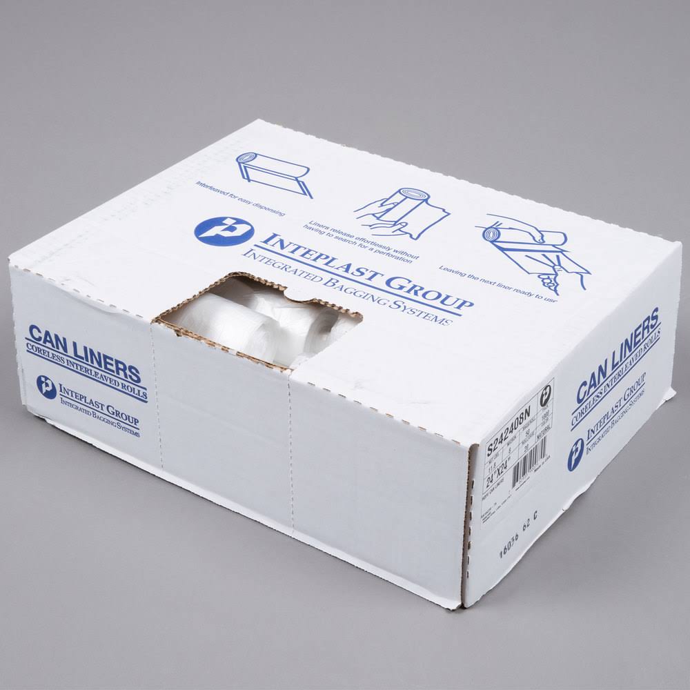 24 x 24 in. High Density Can Liner U92849