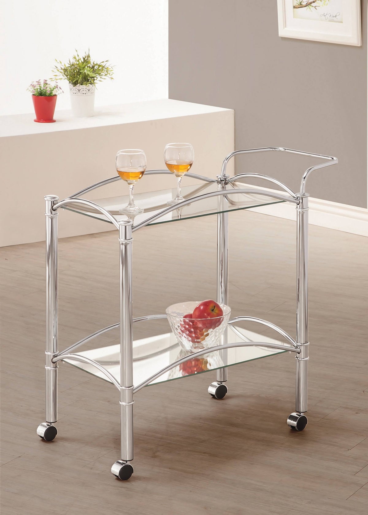 Chrome Serving Cart G821146