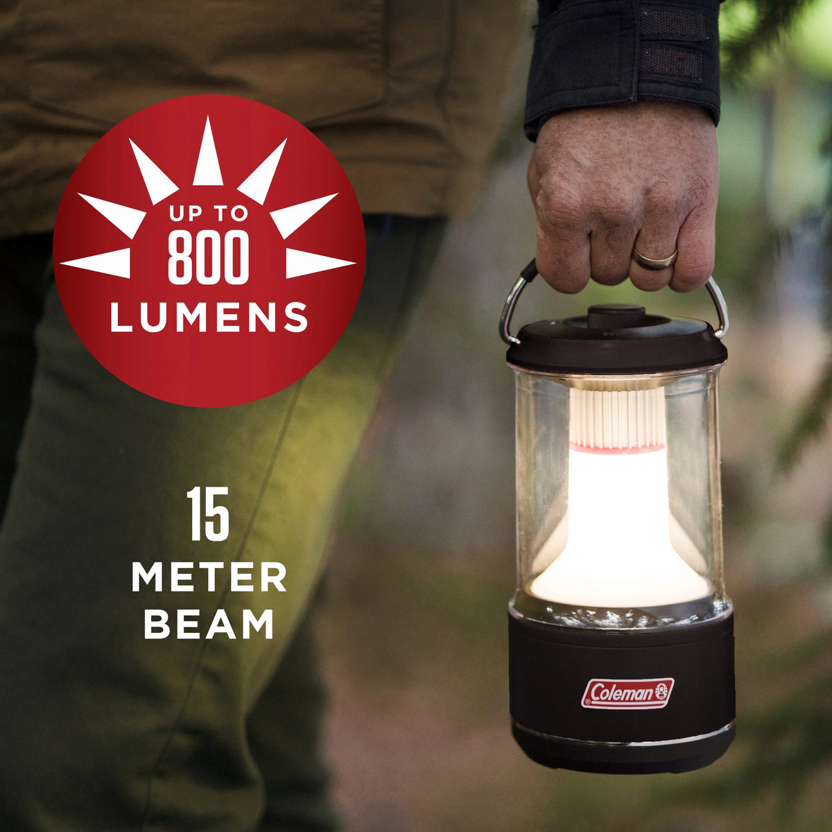 Black LED Lantern L942092
