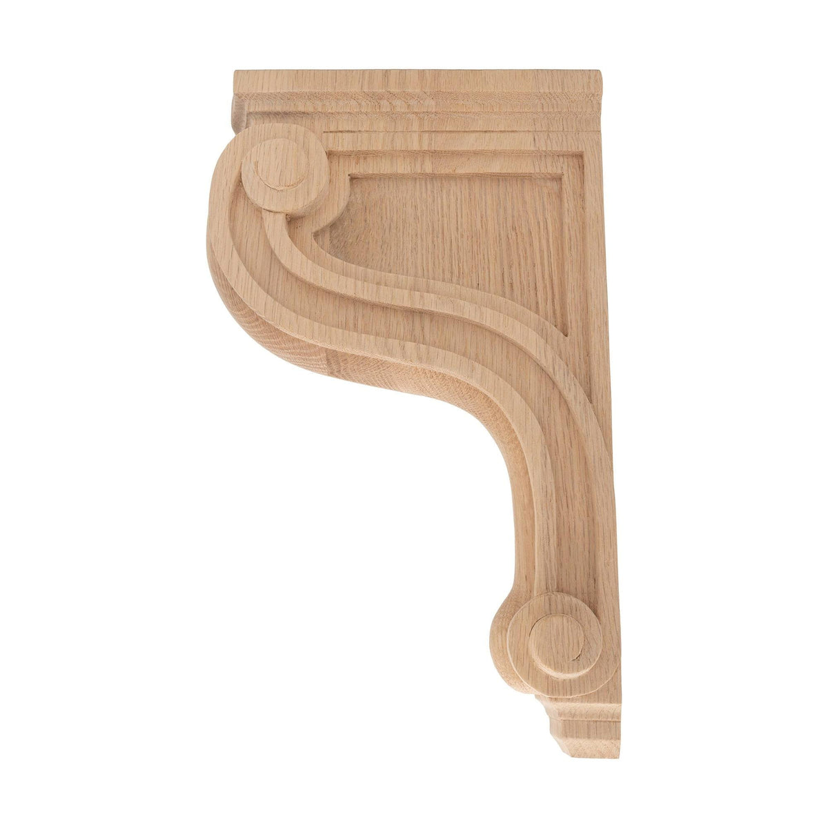Large Plain Wood Corbel D87629