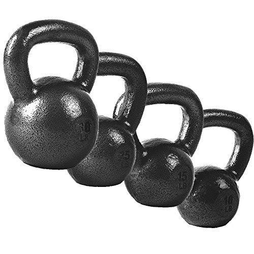 Black Cast Iron Kettlebell G431