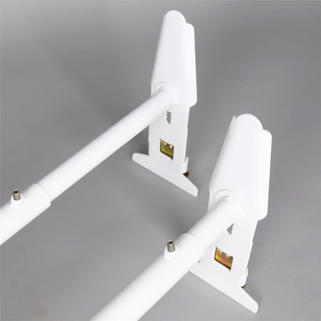 Adjustable Van Roof Ladder Rack Carrier 2 Cross Bars 47''-77'' 500lbs Pack of 2 C457378
