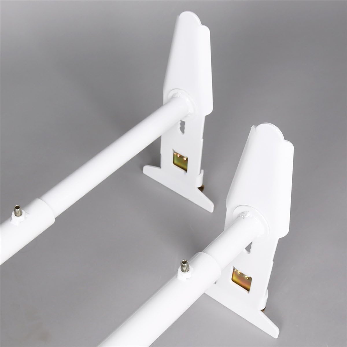 Adjustable Van Roof Ladder Rack Carrier 2 Cross Bars 47''-77'' 500lbs Pack of 2 C457378