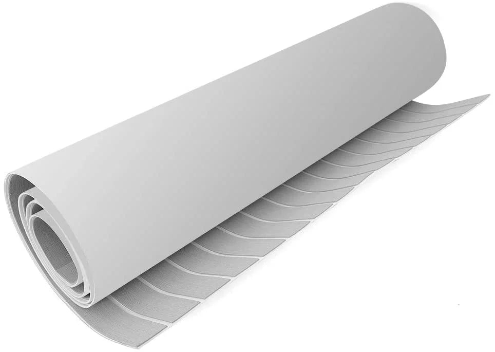 Gray+White Non-Slip Self-Adhesive EVA Foam Boat Decking Sheet O905