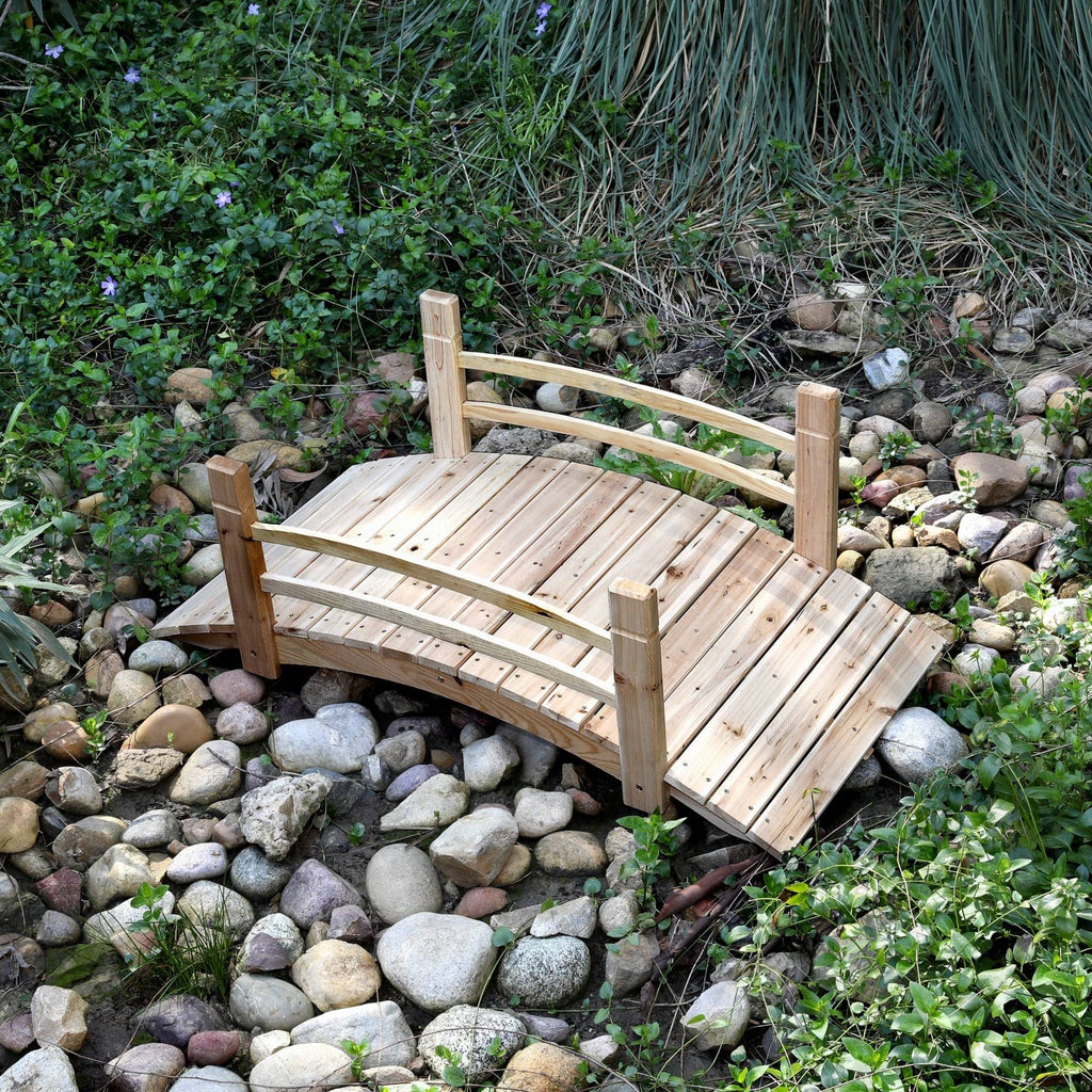 5 ft. Cedar Garden Bridge W488188