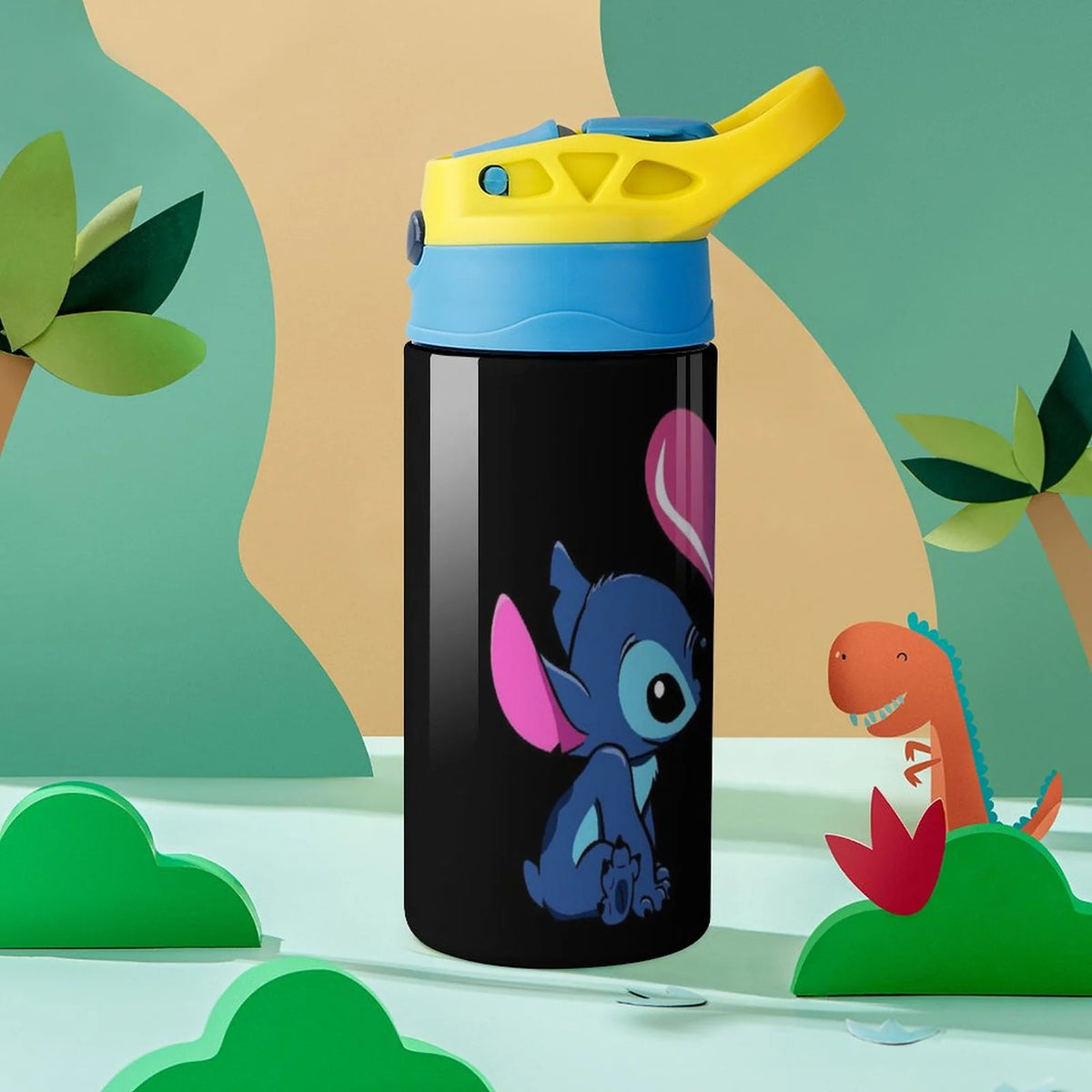 Stainless Steel Vacuum Insulated Water Bottle With Straw S7805