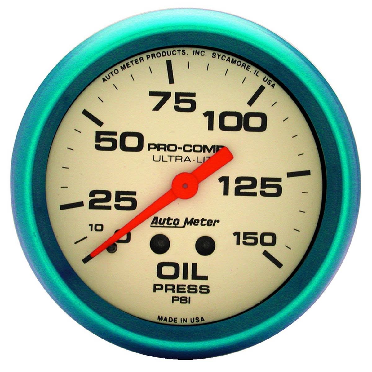 Oil Pressure Gauge X215