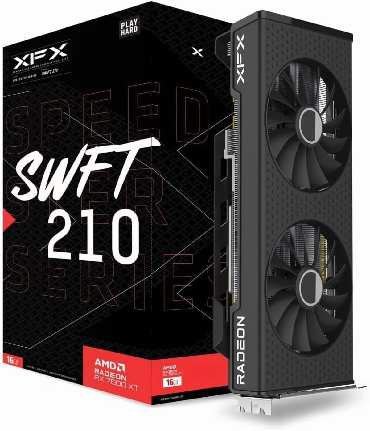 Radeon RX 7800XT Gaming Graphics Card 16GB GDDR6 Y8455