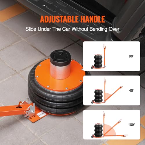 5 Ton Triple Bag Air Jack with Thick Rubber Pad S89451