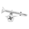 #12-24 x 2 1/2 inch Self Drilling Screw Phillips Flat Head #4 Point with Wings Low Carbon Steel Zinc Plated Pk 1000 P5092