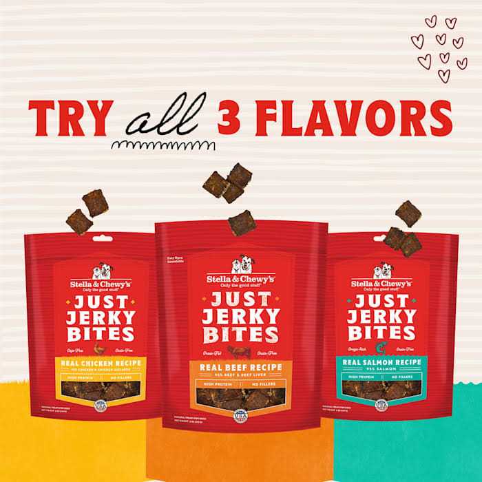 Just Jerky Bites Dog Treats U234